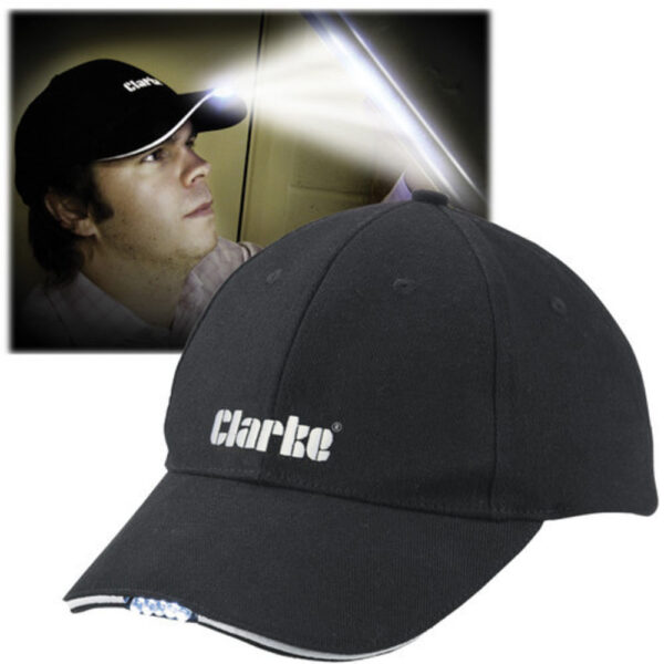 Clarke BBC-5 Baseball Cap with LED Lights